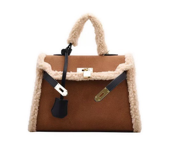 BEST SELLER- Casual Fur Handbag