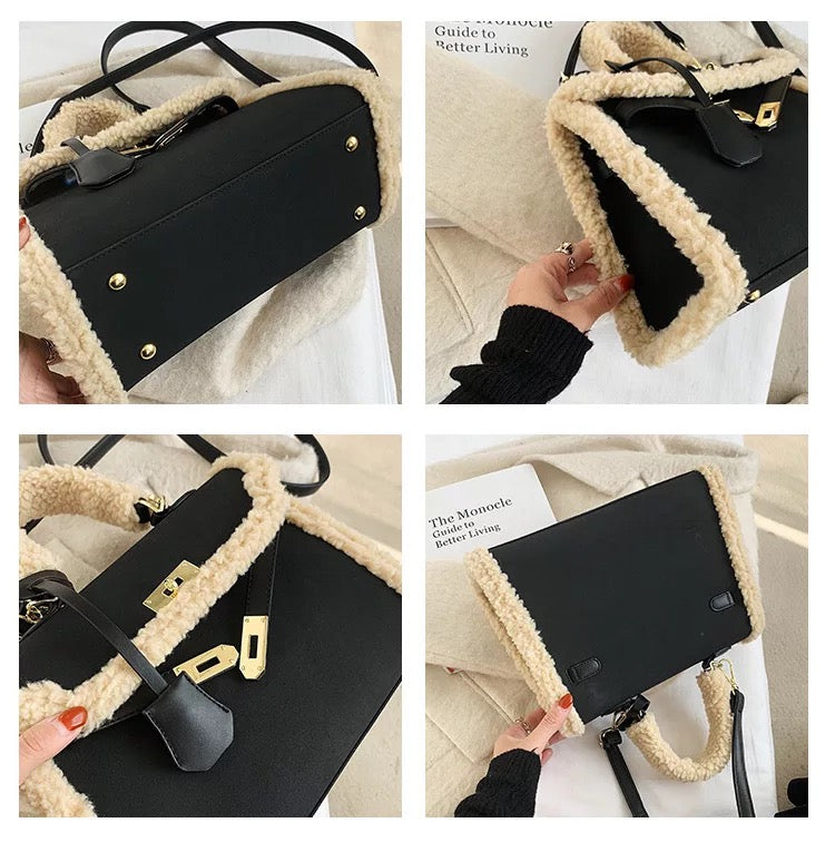 BEST SELLER- Casual Fur Handbag