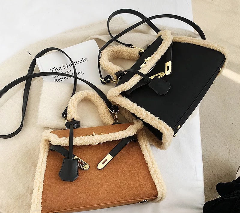 BEST SELLER- Casual Fur Handbag