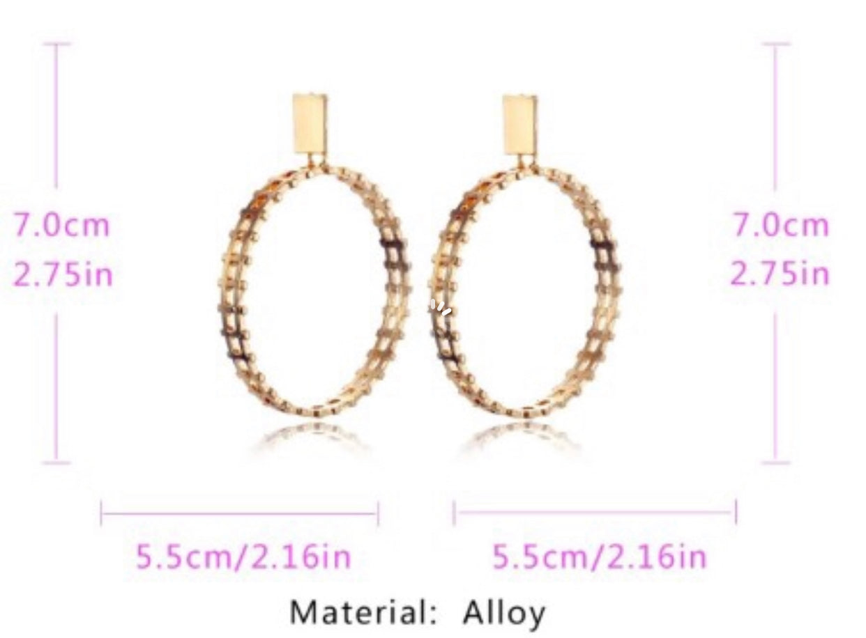 Dive in Hoop Earrings