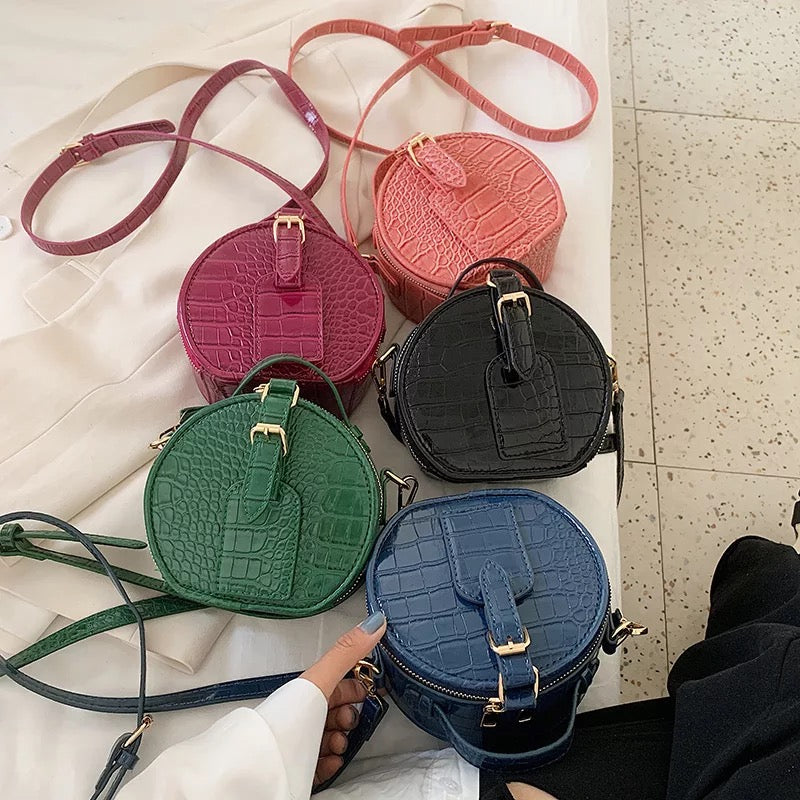 Round Crossbody Bag