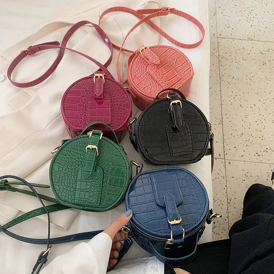 Round Crossbody Bag